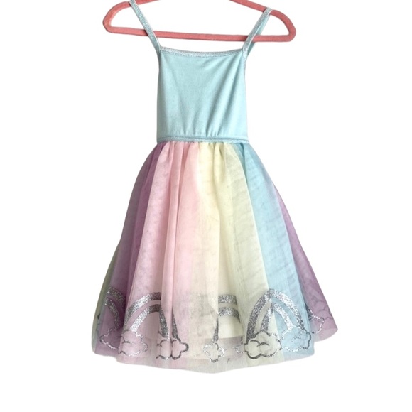 Zunie Dresses Dillards Beautiful 2t Tulle Dress Pastel Ombr